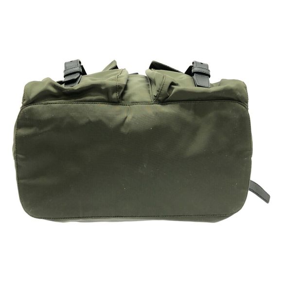 Auth Prada - Dark Green Black Nylon #99191P75B - Picture 4 of 13